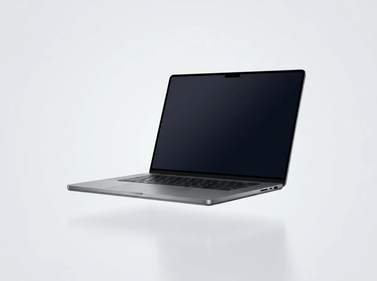 MacBook Pro on a desk, ready to be packed up and sent to SellMacBooks for a cash quote
